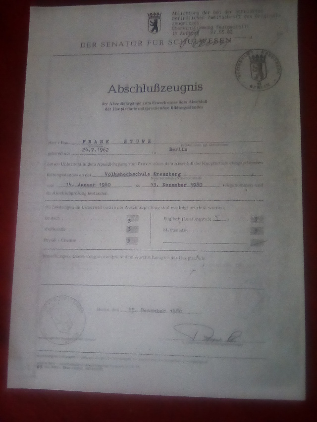 Abschlusshauptschule